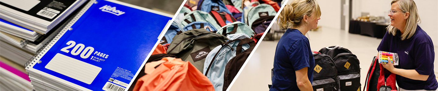Backpack & Essentials Campaign Gives Students a Fresh Start for the New School Year.