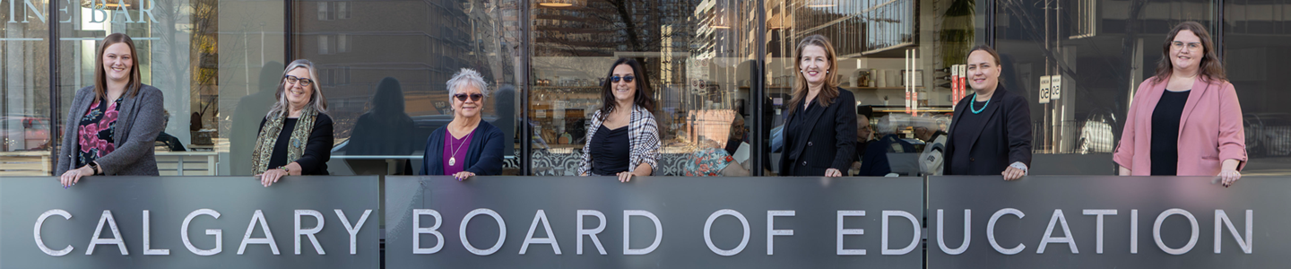 Banner | Trustees at the Board Meeting