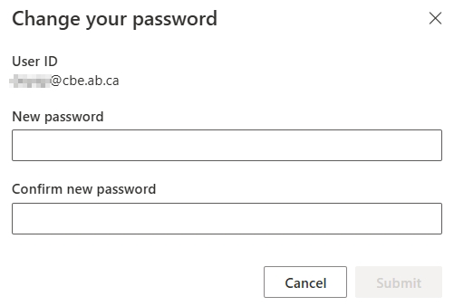 Change Password