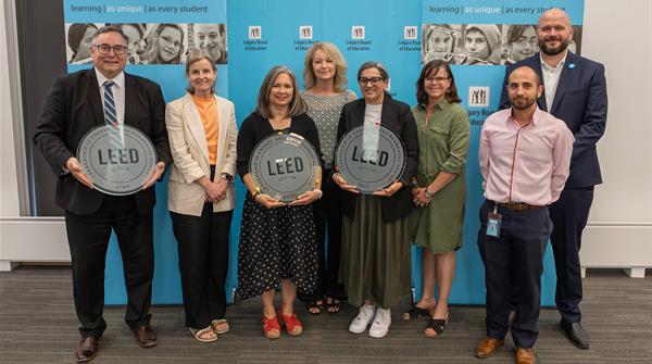 three cbe schools achieve prestigious leed certification 2025