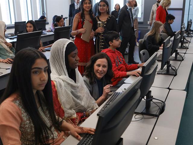Opening Celebration at Prairie Sky School
