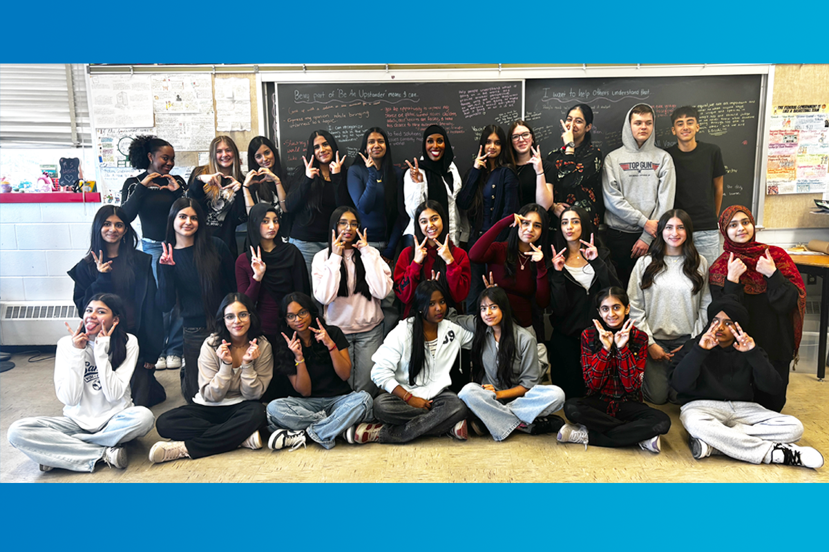 Clarence Sansom Students March Forward Through Action and Empathy School