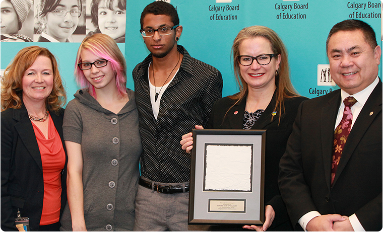 Rotary Club of Calgary | November’s Lighthouse Award Recipient